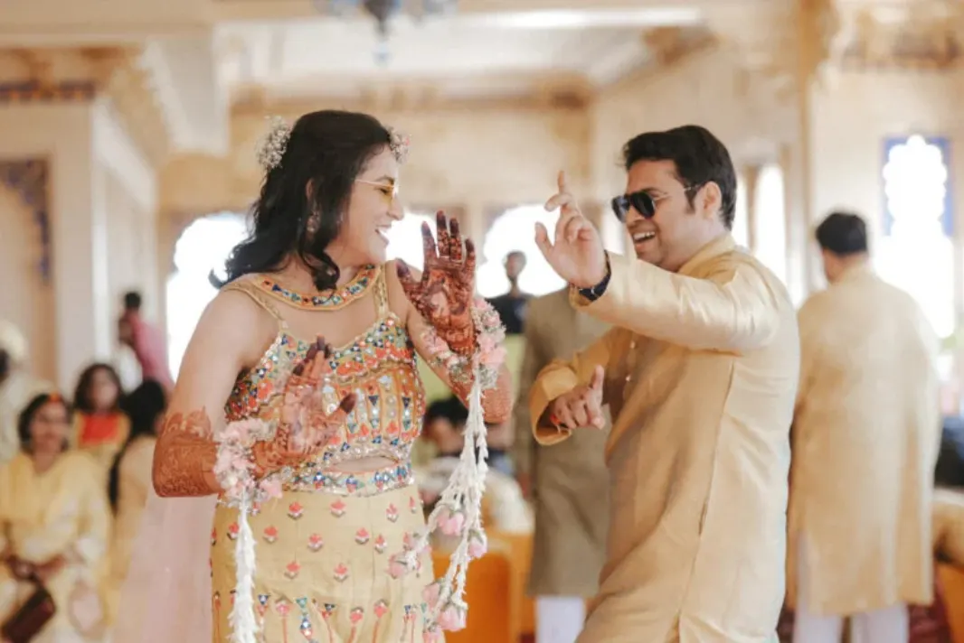 Wedding ceremony at Chunda Palace
